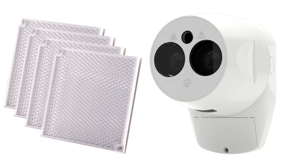 Fireray ONE, 4 Reflektoren, für 50-120m