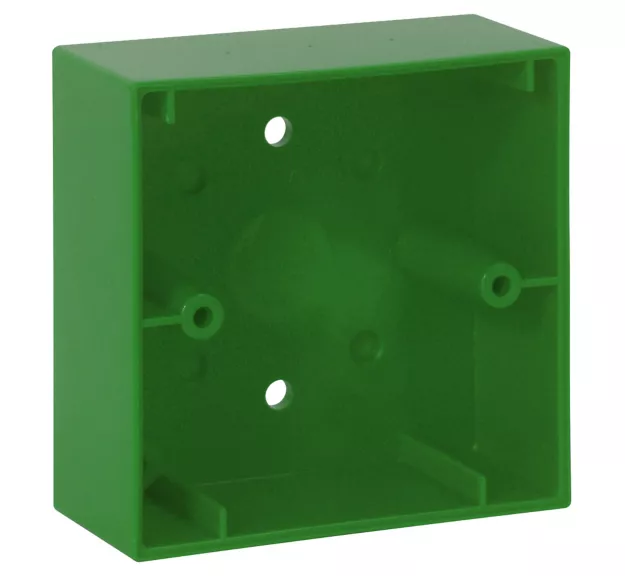 Montagegehäuse aP für kleine Handmelder, grün