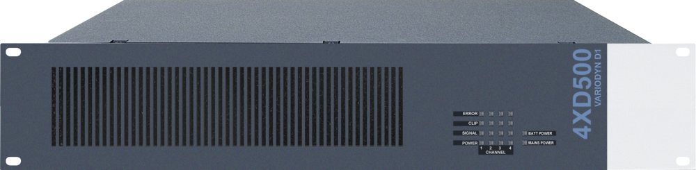 Vierkanalverstärker 4XD500