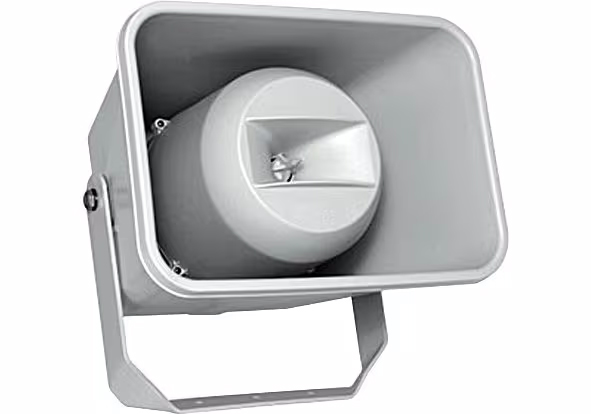 30 W 2-Wege Druckkammerlautsprecher EN 54, ABS