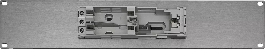 Montageset mit Aussparung für Sicherungshalter bzw.   Lasttrennschalter