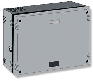 BZG III Akkugehäuse für Bodenmontage