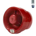 Grenzwert Wandsirene rot mit weißem Blitz