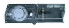 2-Draht-Lüftungskanalmeldergehäuse inkl. Sockel für Rauchmelder SD-851E