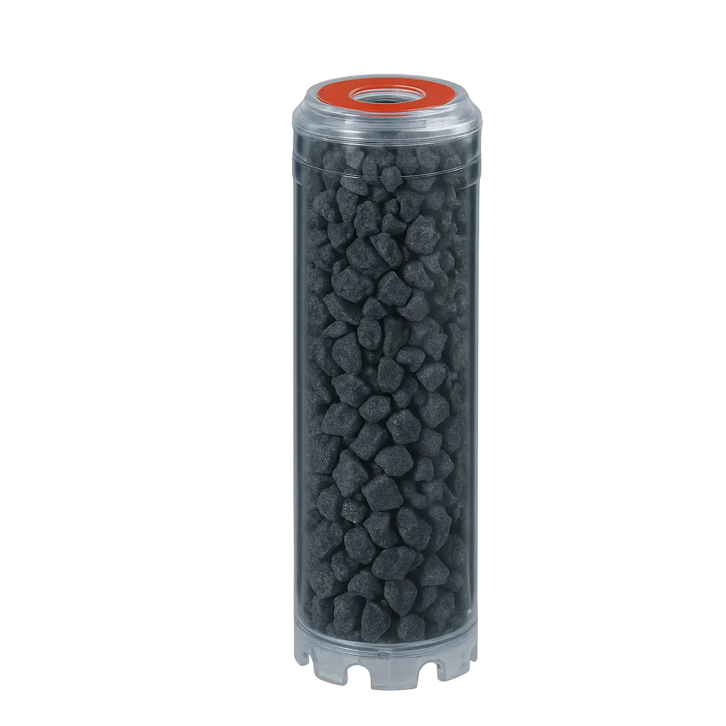 Filterkartusche für chemischen Filter mit Purakol (Natronlauge, Salpetersäure, Kohlenwasserstoffe / VOCs)