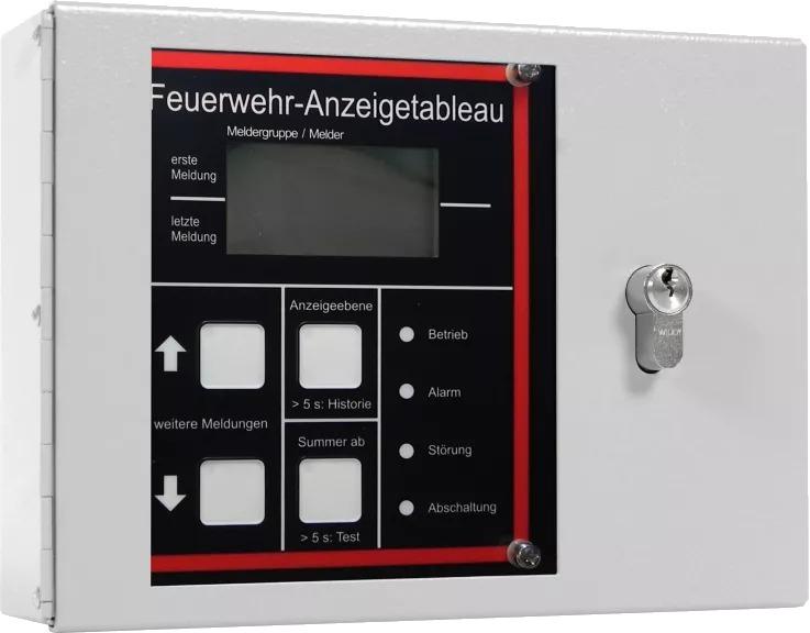 Feuerwehranzeigetableau FAT 4000 redundant für NOTIFIER INSPIRE