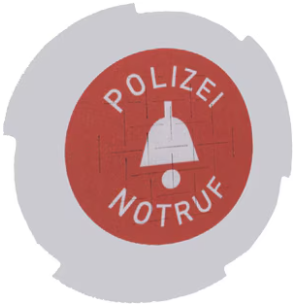Papiersiegel für Überfalltaster , VPE = 10 Stück