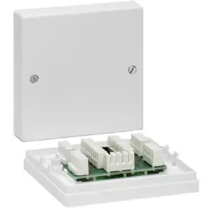 Verteiler LSA,2x16 Klemmen, ws VdS-Nr.: G187002