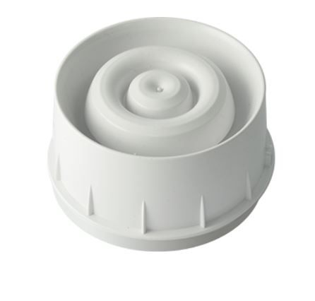 Ringbusgespeiste akustische Funk-Wandsirene weiß