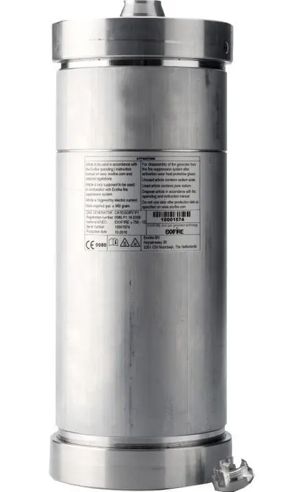 Stickstoff-Löschgaszylinder 