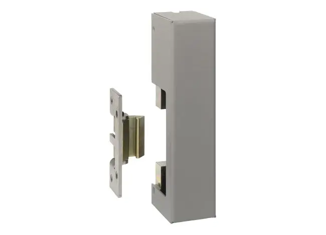Türöffner-Aufbaugehäuse A01 für Stahl- und Holztüren, Edelstahl