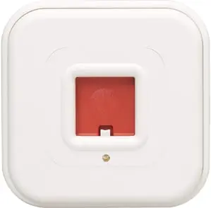 Überfallmelder, weiß, uP, mit LED Anzeige