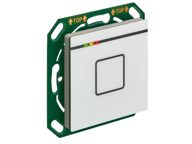 Insertic-55 Leser ohne Tastatur, weiß, Multi-ISO und Bluetooth-fähig, RS-485 Modulbus