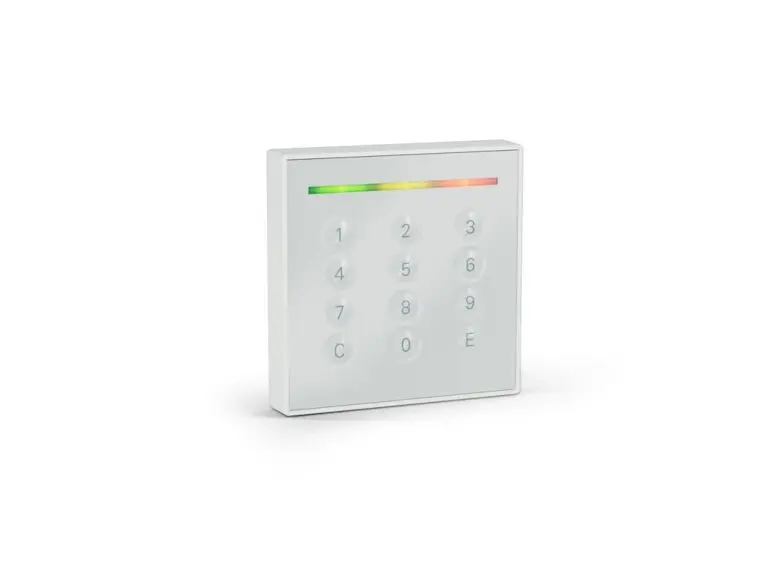 Insertic Classic MIFARE Leser mit Tastatur, weiß, Multi-ISO und Bluetooth-fähig, RS-485 Modulbus