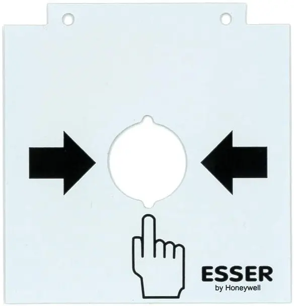 Bedienfeldfolie für große Handmelder 80490x