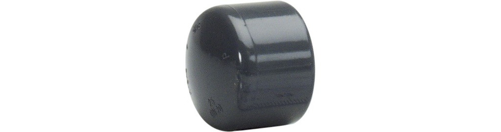 ABS-Endkappe für 25-mm-Rohr