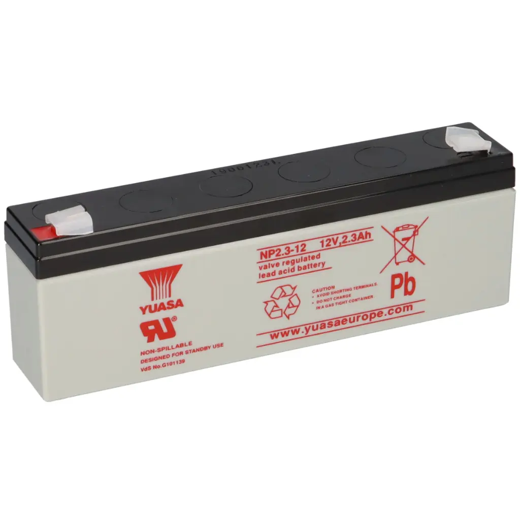 Akku 12 V DC/2,3 Ah Kapazität