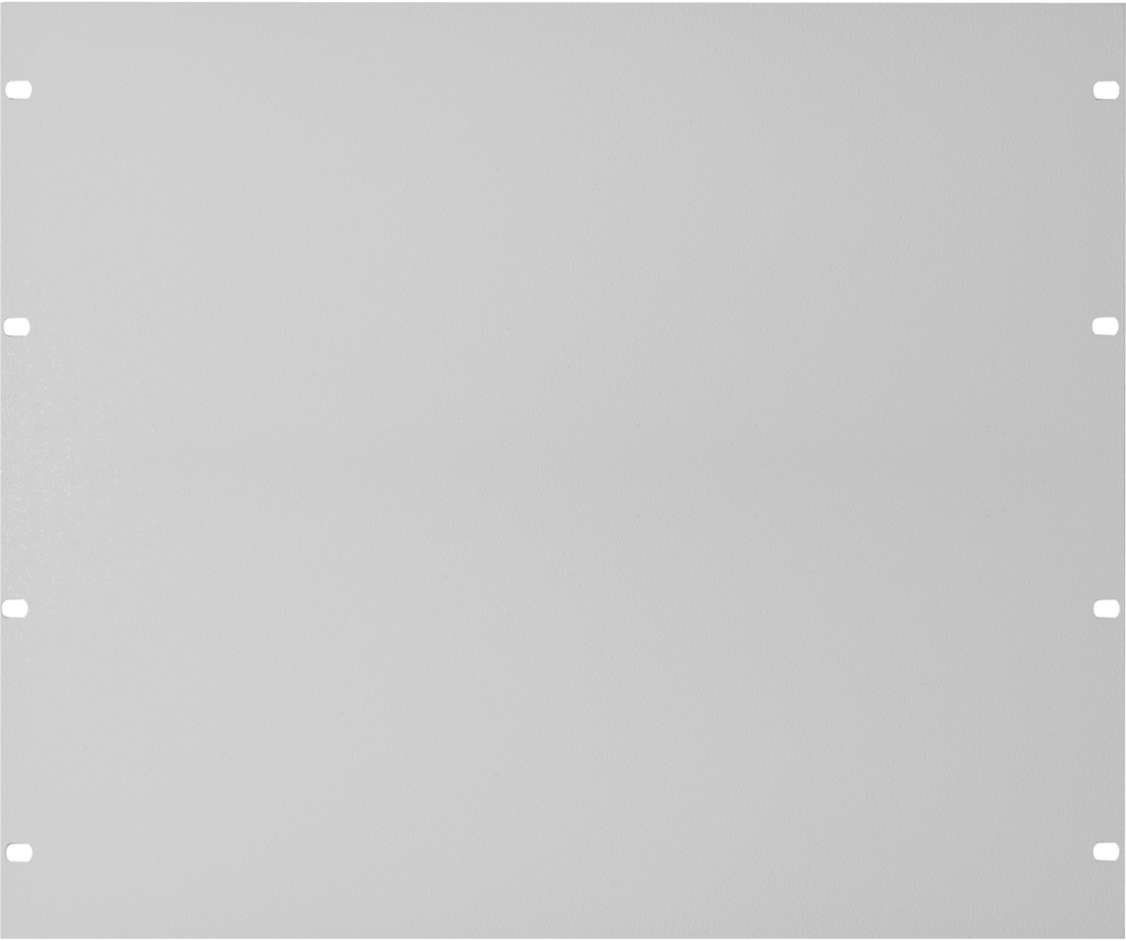 Blindplatte 19", 9 HE