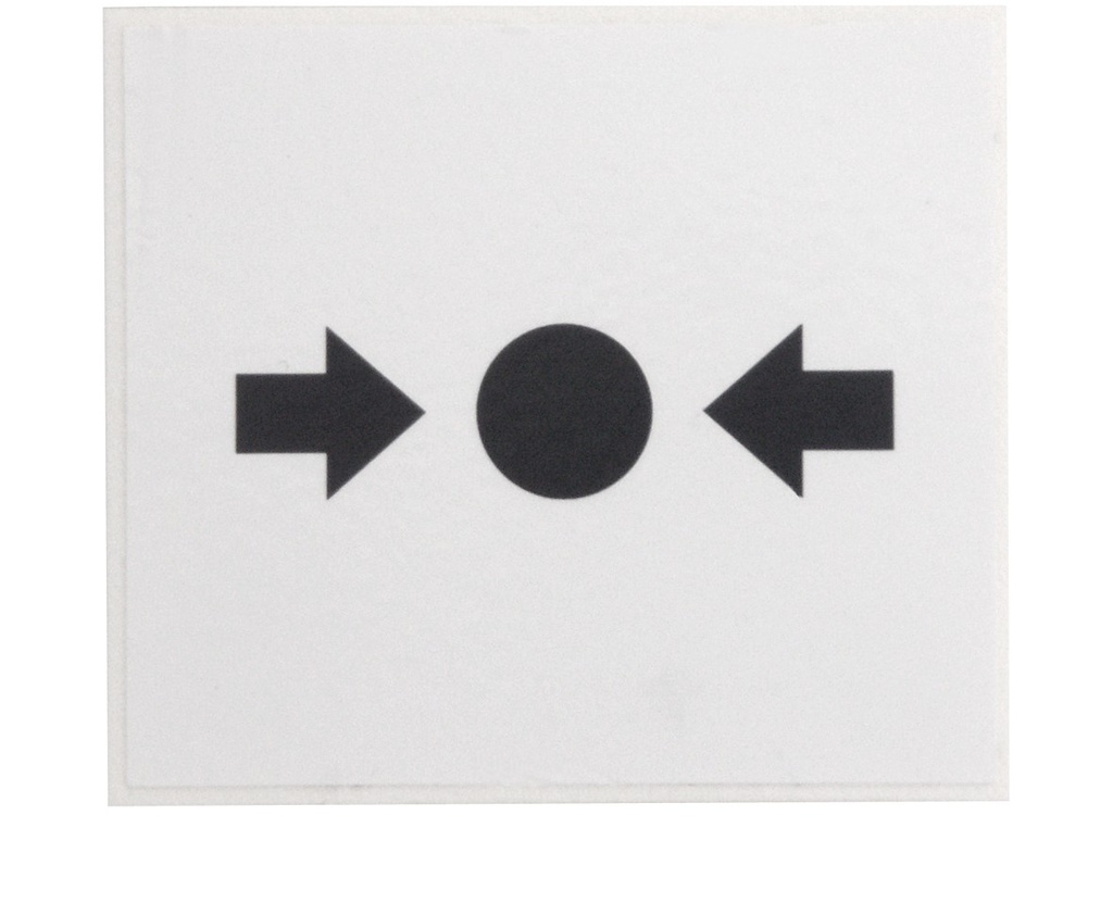 Ersatzglasscheibe, für kleine Handmelder, EN 54 neutral,, 1 VE = 10 Stck.