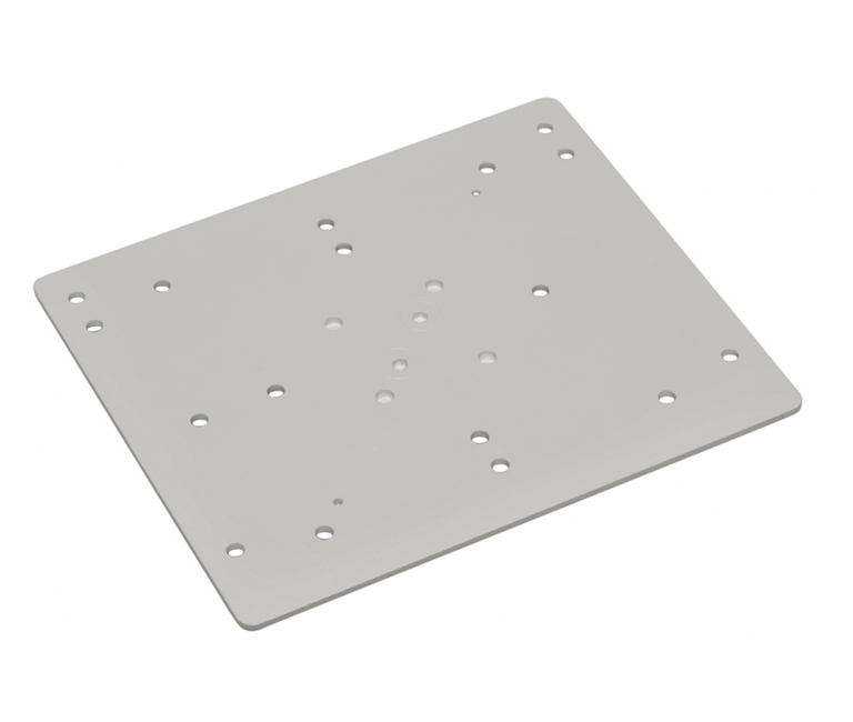 Montageplatte f. Deckenhalter für Meldern/Einzelreflektor TFB-AP-U