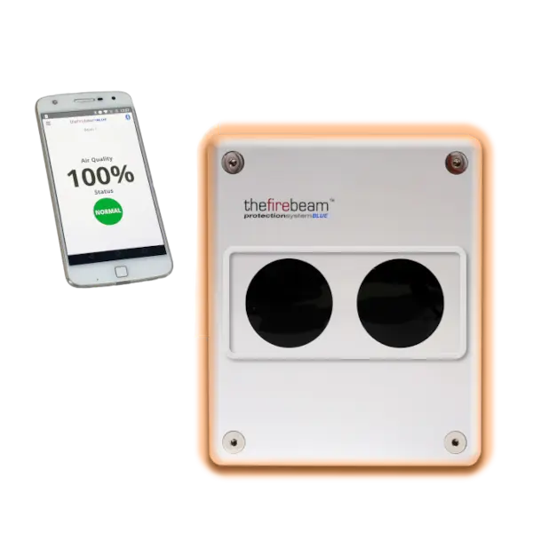 Linearer Rauchmelder thefirebeam Blue - foveo