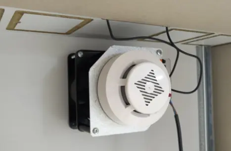 Ersatzlüfter mit Rauchmelder EBEL-VENT-L230R2-OT