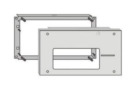 [020-591] 19" LED-64 19" Einbaurahmen für Gruppeneinzelanzeigen