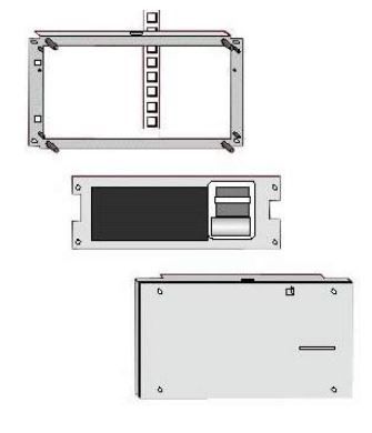 [020-593] 19" PRN80 19" Einbaurahmen für Druckermodul PRN-ID-KIT