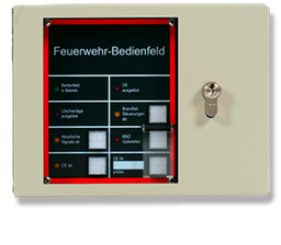 [9102.0639] Feuerwehrbedienfeld nach DIN 14661 für NOTIFIER Brandmelderzentralen
