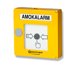 [NFXI-DKMG] Handfeuermelder "Amokalarm" mit Isolator für den NOTIFIER Ringbus, Farbe: gelb