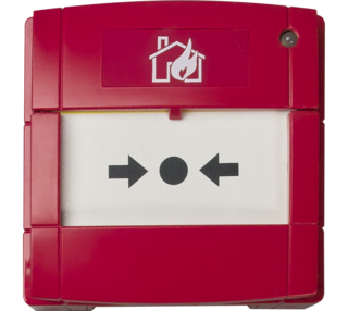 [NRX-WCP] Kleiner Funk-Handfeuermelder rot für das AGILE Funksystem