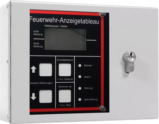 [784735] Feuerwehranzeigetableau FAT 4000 redundant für NOTIFIER INSPIRE