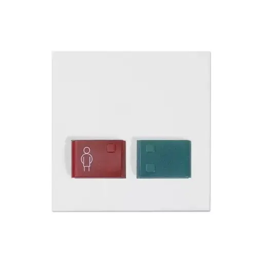 [88882A3N] Abdeckplatte Ruf-/Abstelltaster Clino Systevo