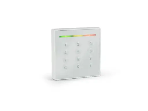 [PIC12W.63] Insertic Classic MIFARE Leser mit Tastatur, weiß, Multi-ISO und Bluetooth-fähig, RS-485 Modulbus