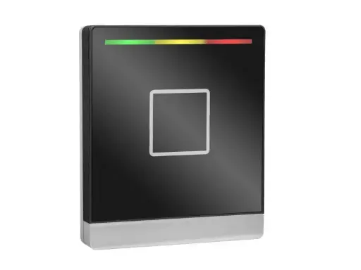 [PIT00B.63] Insertic Touch Leser ohne Tastatur, schwarz (ähnlich RAL 9005) und weißaluminium (ähnlich RAL 9006), Multi-ISO und Bluetooth-fähig, RS-485 Modulbus