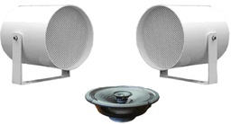 [712967] LA-200-808WT/EN5424 - Soundprojektor-Lautsprecher 30W EN54-24