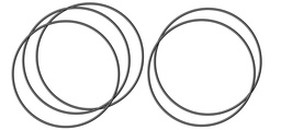 [PS188] O-Ringe für tiefen Sockel  (5 Stück)