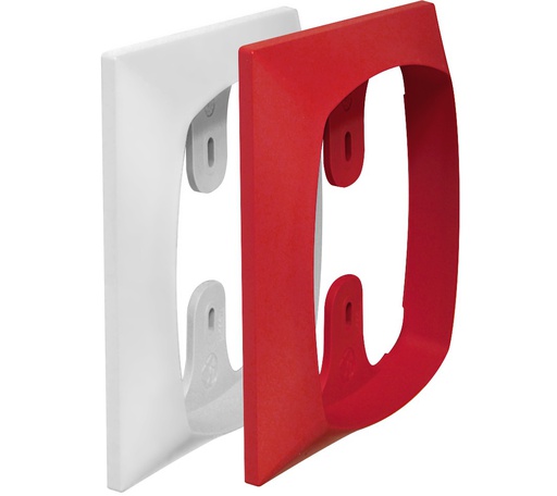 [805603] IQ8Wireless-Montagerahmen für IQ8Alarm, 1×rot und 1×weiß
