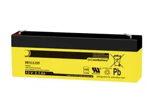[018002] Akku 12 V DC/2,3 Ah Kapazität