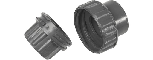 [761544.10] ABS Rohrverschraubung 25mm, lösbar, 1 VE = 10 Stck.