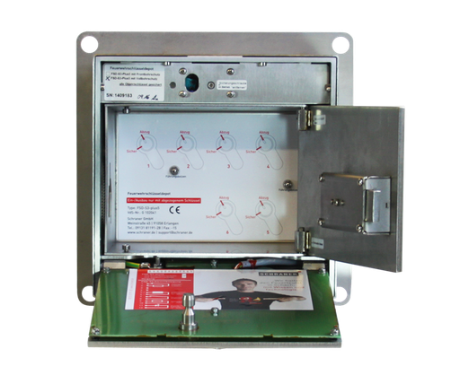 FSD-S3-DFPLUS5 - Feuerwehr-Schlüsseldepot Wandeinbau Dämmfassade